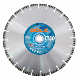 GÖLZ Disque scie à sol béton CT30 – Gamme technique du Ø300 à 700 mm - IBAPRO