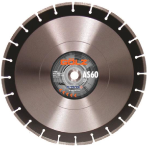 GÖLZ Disque scie à sol asphalte AS60 – Gamme technique du Ø300 à 500 mm - IBAPRO