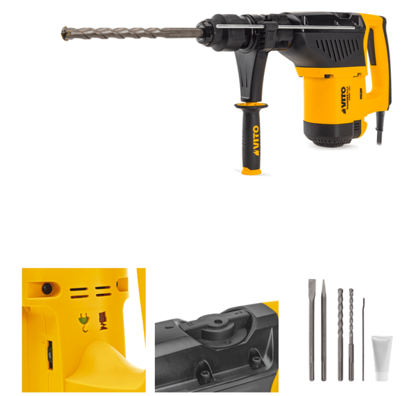 VITO VIMPDM840 MARTEAU PERFORATEUR/BURINEUR SDS MAX - IBAPRO