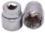 DOUILLE 1/2" 6 PANS CHROMEE HARDEN - IBAPRO